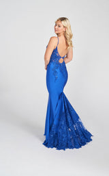 3 of 5 Ellie Wilde EW122094 Dress Royal-Blue