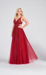 2 of 5 Ellie Wilde EW122099 Dress Wine