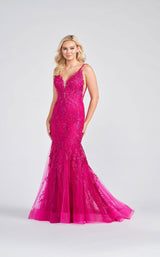 1 of 5 Ellie Wilde EW122101 Dress Fuchsia