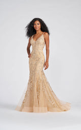 2 of 5 Ellie Wilde EW122101 Dress Gold