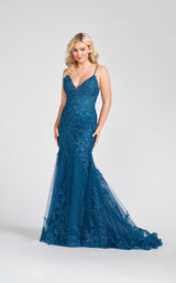 2 of 7 Ellie Wilde EW122103 Dress Teal