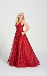 3 of 5 Ellie Wilde EW122107 Dress Wine