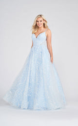 1 of 5 Ellie Wilde EW122107 Dress Light-Blue