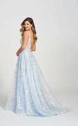 3 of 5 Ellie Wilde EW122114 Dress Light-Blue-Multi