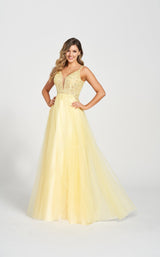 1 of 7 Ellie Wilde EW122118 Dress Yellow