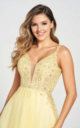5 of 7 Ellie Wilde EW122118 Dress Yellow