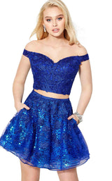 1 of 10 Ellie Wilde EW21905S Royal Blue