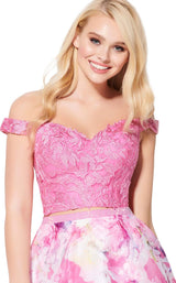 7 of 8 Ellie Wilde EW21907S Light Fuchsia