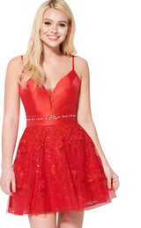 3 of 8 Ellie Wilde EW21914S Red