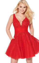 1 of 6 Ellie Wilde EW21945S Red