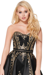 4 of 6 Ellie Wilde EW21948S Black/Gold
