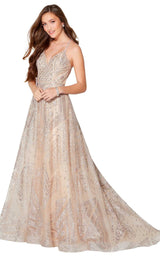 2 of 6 Ellie Wilde EW21953 Champagne