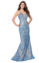 1 of 6 Ellie Wilde EW21954 Ocean Blue