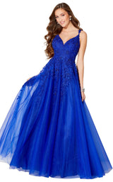 1 of 6 Ellie Wilde EW21955 Royal Blue