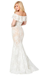 2 of 4 Ellie Wilde EW21959 Ivory/Nude