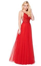 2 of 6 Ellie Wilde EW21960 Red