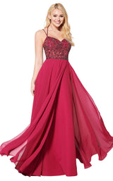 1 of 6 Ellie Wilde EW21961 Magenta
