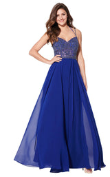 2 of 6 Ellie Wilde EW21961 Royal Blue