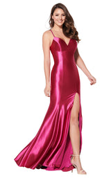 1 of 8 Ellie Wilde EW21962 Magenta