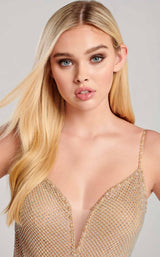 6 of 7 Ellie Wilde EW22001 Dress Nude