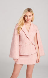 6 of 7 Ellie Wilde EW22007S Dress Pink