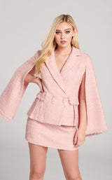 5 of 7 Ellie Wilde EW22007S Dress Pink