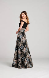 2 of 4 Ellie Wilde EW22009 Dress Blue-Multi
