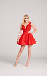 2 of 8 Ellie Wilde EW22010S Dress Red