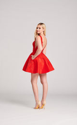 3 of 8 Ellie Wilde EW22010S Dress Red