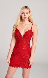 3 of 6 Ellie Wilde EW22011S Dress Ruby