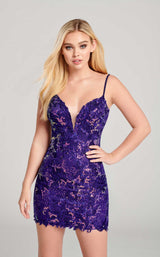5 of 6 Ellie Wilde EW22011S Dress Indigo
