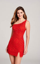 3 of 6 Ellie Wilde EW22013S Dress Red