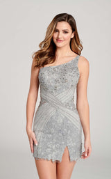 5 of 6 Ellie Wilde EW22013S Dress Light-Gray