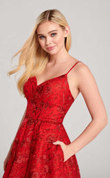 5 of 5 Ellie Wilde EW22015 Dress Red