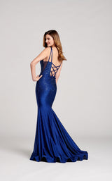 5 of 8 Ellie Wilde EW22019 Dress Navy-Blue