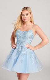 5 of 6 Ellie Wilde EW22022S Dress Powder-Blue