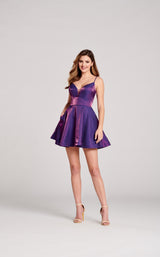 1 of 9 Ellie Wilde EW22023S Dress Grape