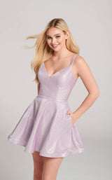 7 of 7 Ellie Wilde EW22025S Dress Lilac