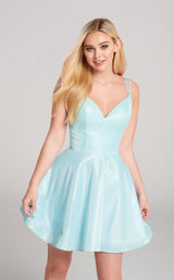 6 of 7 Ellie Wilde EW22025S Dress Sea-Glass