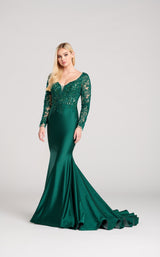 2 of 5 Ellie Wilde EW22028 Dress Emerald