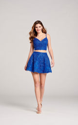 1 of 5 Ellie Wilde EW22034S Dress Royal-Blue