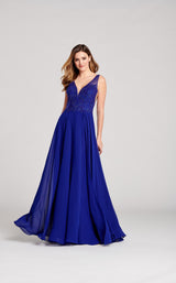 2 of 5 Ellie Wilde EW22035 Dress Royal-Blue