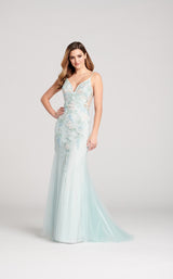 2 of 5 Ellie Wilde EW22037 Dress Aqua-Multi