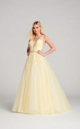 2 of 5 Ellie Wilde EW22040 Dress Light-Yellow