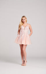1 of 6 Ellie Wilde EW22041S Dress Blush