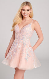 5 of 6 Ellie Wilde EW22041S Dress Blush