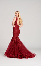 3 of 6 Ellie Wilde EW22047 Dress Wine