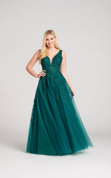 3 of 6 Ellie Wilde EW22048 Dress Emerald