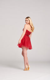 2 of 5 Ellie Wilde EW22049S Dress Wine