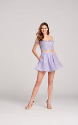 1 of 5 Ellie Wilde EW22061S Dress Lavender